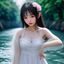 读者白桦林头像，年轻女性，清新气质